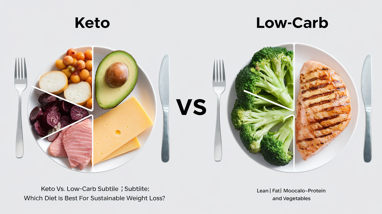 Keto vs. Low-Carb: Which Diet is Best for Sustainable Weight Loss?