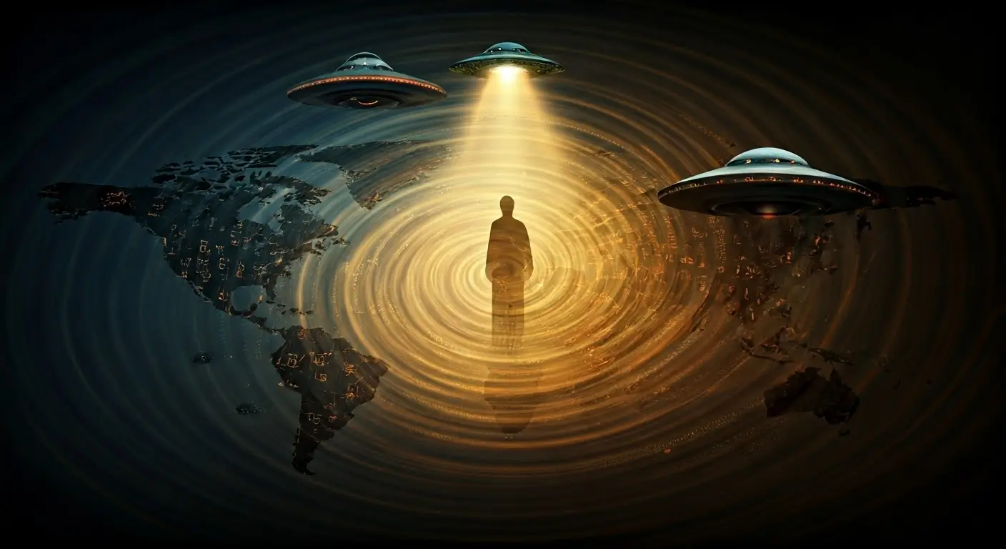 Collage of unsolved mysteries