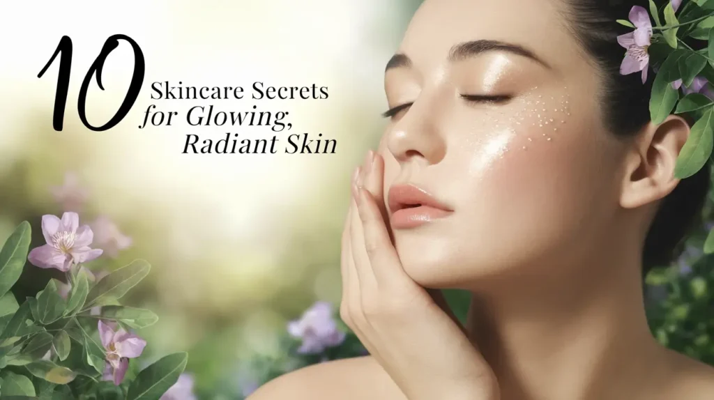 10 Skincare Secrets for Glowing, Radiant Skin Daily Life
